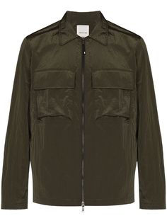 Wood Wood куртка-рубашка Egon на молнии