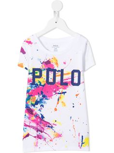 Ralph Lauren Kids футболка с логотипом