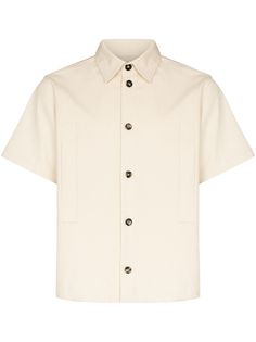 Bottega Veneta рубашка с короткими рукавами