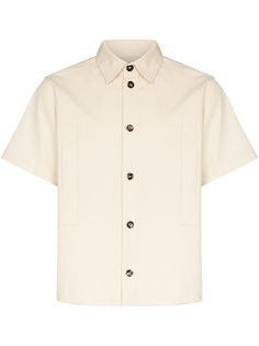 Bottega Veneta рубашка с короткими рукавами