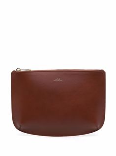 A.P.C. кошелек на молнии с логотипом