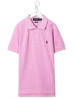 Ralph Lauren Kids рубашка поло Polo Pony узкого кроя