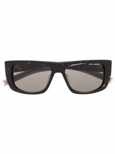 Dita Eyewear солнцезащитные очки в квадратной оправе черепаховой расцветки