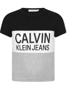 Calvin Klein Kids футболка с логотипом