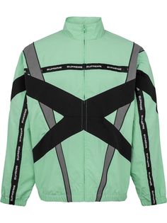 Supreme спортивная куртка Cross со вставками из коллекции весна-лето 2021