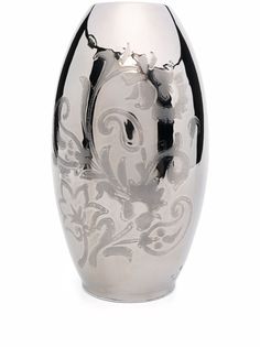ETRO HOME ваза с узором пейсли и эффектом металлик