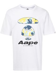 AAPE BY *A BATHING APE® футболка с логотипом