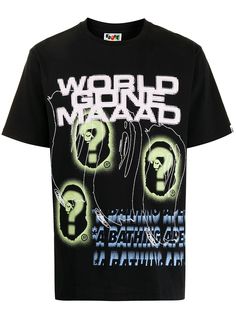 A BATHING APE® футболка с логотипом Bape