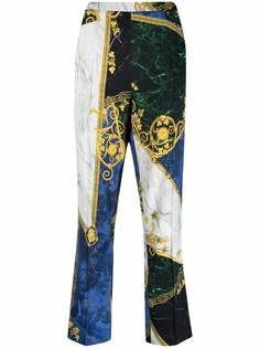 Versace Pre-Owned брюки Barocco с принтом