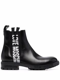 Love Moschino ботинки челси с логотипом