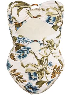 ZIMMERMANN купальник Aliane с круглыми пряжками