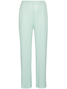 Pleats Please Issey Miyake плиссированные брюки широкого кроя
