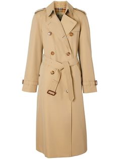 Burberry длинный тренч Waterloo Heritage