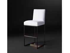 Барный стул grant bronze (idealbeds) белый 51x114x56 см.