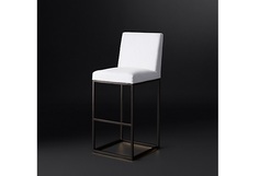 Барный стул emery bronze (idealbeds) белый 43x107x60 см.