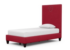 Кровать детская holmy (idealbeds) красный 135x100x212 см.
