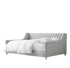 Кровать детская devyn (idealbeds) серый 220x95x135 см.