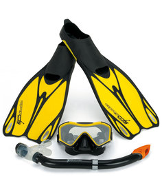 Набор Osprey Dive ADS (маска,трубка,ласты) Yellow - 38,0/39,0 EUR