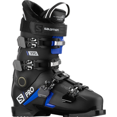 Ботинки горнолыжные Salomon 19-20 S/Pro X90 CS Black/Race Blue - 28,0/28,5 см
