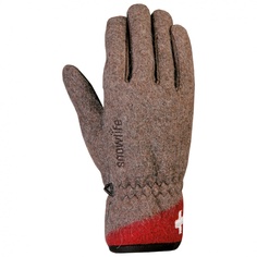 Перчатки Snowlife Swiss Army Glove Man Brown - L