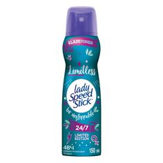 Дезодорант-антиперспирант спрей для женщин lady speed stick limitless 150 мл Colgate Palmolive