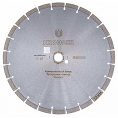 Сегментный алмазный диск по бетону Kronger