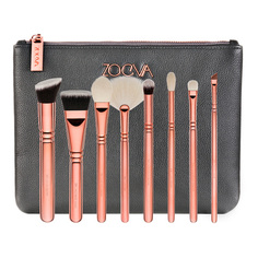 BRUSH SET ROSE GOLDEN LUXURY Набор для макияжа в косметичке Zoeva