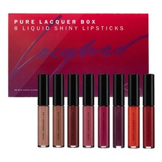 PURE LACQUER Набор жидких помад для губ Zoeva