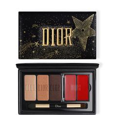 Golden Nights Новогодняя палетка для макияжа глаз и губ Dior