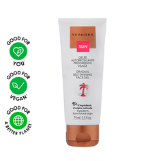 Good Skincare Sun Гель-автозагар для лица для постепенного загара Sephora Collection
