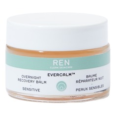 EVERCALM Ночной восстанавливающий бальзам для чувствительной кожи лица REN Clean Skincare