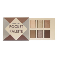 Pocket Palette Палетка теней 6 оттенков Golden hour - Gold tones Sephora Collection