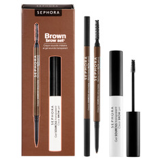 Brown Набор средств для бровей Sephora Collection