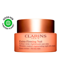 Extra-Firming Регенерирующий ночной крем против морщин для сухой кожи Clarins