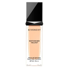 Matissime Velvet SPF20- PA+++ Жидкое матирующее тональное средство 01 матовый фарфоровый Givenchy