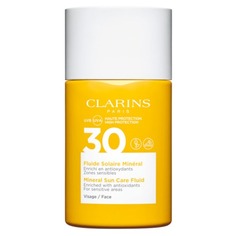 Fluide Solaire Mineral Visage Cолнцезащитный флюид для лица SPF30 Clarins