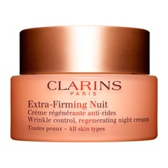 Extra-Firming Регенерирующий ночной крем против морщин для любого типа кожи Clarins