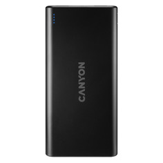 Внешний аккумулятор (Power Bank) Canyon PB-106, 10000мAч, черный [cne-cpb1006b]