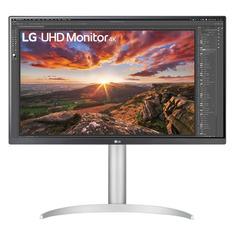 Монитор LG UltraFine 27UP850-W 27", черный и серебристый [27up850-w.aruz]