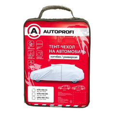 Тент автомобильный Autoprofi UNV-485 (XL) 485x178x119см серый