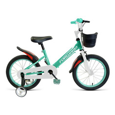 Велосипед FORWARD Nitro 18 (2020-2021), городской (детский), колеса 18", бирюзовый/черный, 9.5кг [1bkw1k7d1017]