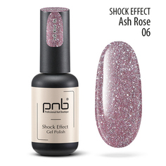 PNB, Гель-лак Shock Effect №06, Ash Rose