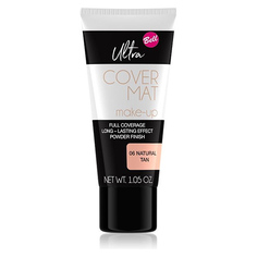 Тональная основа для лица BELL ULTRA COVER MAT MAKE-UP тон 06 матирующая
