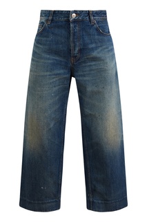 Прямые укороченные джинсы Balenciaga
