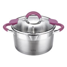 Кастрюля из нержавеющей стали Lara Viva LR02-313, 4.1 л