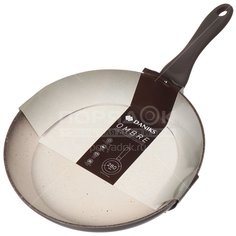 Сковорода с антипригарным покрытием Daniks Ombre FPW-28-SM-AMBR-BLK без крышки, 28 см