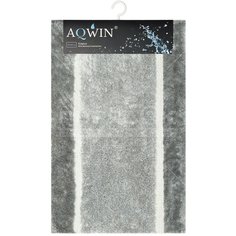 Коврик для ванной и туалета Aqwin Грета серый TR1554YG, 50х80 см