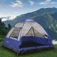 Палатка 4-местная Green Days GJH008-4 с москитной сеткой, 240х210х160 см