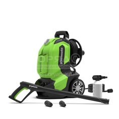Мойка высокого давления Greenworks G40, 135 бар, 7 л/мин, 1.9 кВт