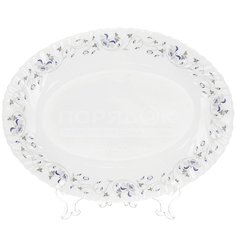 Блюдо стеклокерамическое Daniks Эдем овальное, 30 см